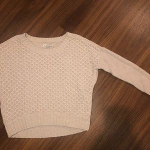 American Eagle cream sweater